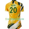 Australia Sam Kerr 20 Maglia Prima Mondiali calcio femminile 2019 Manica Corta
